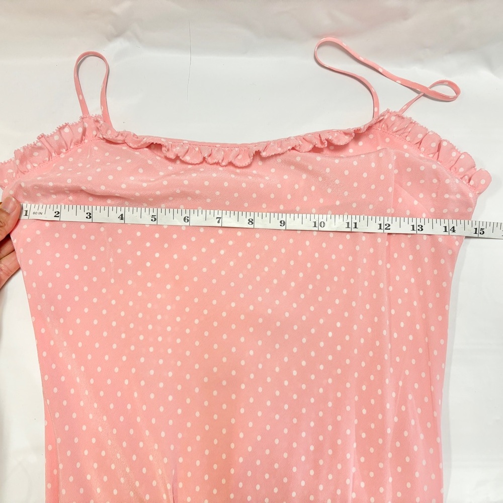Doen Pink Polka Dot Ruffle Dress - Picture 6 of 8